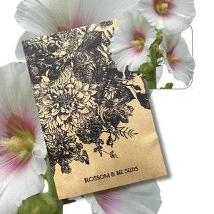 Hollyhock (White) Alcea rosea