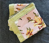 WAVERLY STARGAZER LILIES KING SHAMS PILLOW COVERS 37???x22"