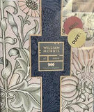WILLIAM MORRIS UK 3pc KING Cotton Duvet Set Lily And Pomegranate Plaster Pink