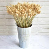 DRIED GRASS TAIL RABBIT NATURAL FLOWERS BOUQUET BUNNY HOME DECOR DECORATIONS