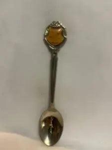 Stratford Janurary Carnation Flower Souvenir Spoon