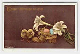 Easter Chics Lily bouquet eggs gold metallic football cancel