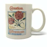 Coffee-Mate Carnation Collector Series Botanical Cup Mug 1993 Dianthus Flower