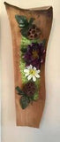 Lotus floral arrangements wall Hanging 18 in Dried Decorations