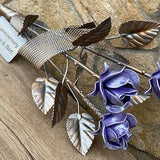 Bouquet, rose bouquet, iron gift, wife, spouse, woman, wedding bouquet, 6th anniversary, bridal bouquet, iron gift, wedding flower,iron rose