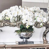 Alika large or extra large real touch ,Life Like White Orchid floral display, luxury floral arrangement.