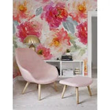 Boho Non-Woven wallpaper flowers Peonies wall Home Mural Floral Art Decor Gift