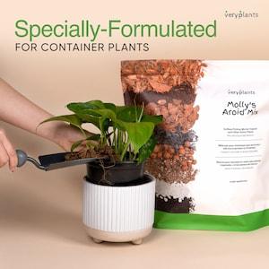 Molly's Aroid Mix - Premium Soilless Potting Mix for Tropical and Indoor Plants - Chunky Soil Free Mix