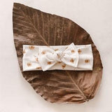 Knot headband, headband, sunflowers, floral