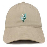 Stitchfy Bell Orchid Patch Low Profile Soft Cotton Baseball Cap (SF-AP0030-SAN-CP77)