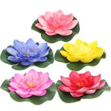 5 Pcs Lily Pads Ponds Diwali Decorations DIY Floral Decor