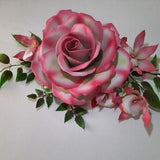 Giant flowers decoration Flowers for wedding christening Giant pink rose Home decor Window display