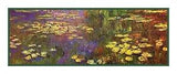 Impressionist Monet's Water Lilies Runner Counted Cross Stitch Chart Pattern