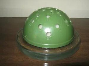 Wheaton Frog Paperweight Numbered Flower Stem Flower Organizer Arranger Vintage