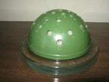 Wheaton Frog Paperweight Numbered Flower Stem Flower Organizer Arranger Vintage