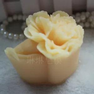Silicone Molds Soap Making Tools DIY Flower Mould Craft Carnation Handmade Soap