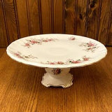 10 1/4" Royal Albert Lavender Rose Pedestal Cake Plate, Cake Stand