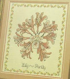 Kaffir Lily Flower Floral Cross Stitch Pattern CHART from a magazine