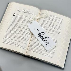 Personalized Acrylic Bookmark | Bookmark | Acrylic | Book lovers