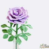 Crochet pattern rose ? cut flower ? Renirumi