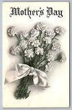 Postcard Mothers Day Carnation Flower Bouquet First Presbyterian Sabbath School