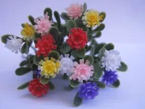 WHOLESALE 15 Branch Miniature Carnation Mix Assort Colour Flower Plant Bush F40