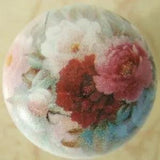 Cabinet Knobs Knob Peonies Peony FLOWER #1