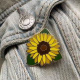 Enamel Pin- Sunflower