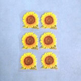Heat Transfer Sunflower Stickers For DIY/Custom Butterfly Air Force 1/ Vans/Converse, Iron On Sunflower Patch For Shoes