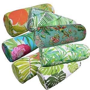 Bolster Cover*A-Grade Cotton Canvas Neck Roll Tube Yoga Massage Pillow Case*Lf5