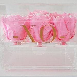 Rose Box Only  / Gift for her / Anniversary Gift / Engagement box / Bouquet Gift