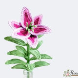 Crochet pattern lily ? cut flower ? Renirumi