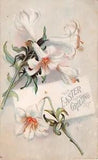 1907 Easter Postcard of Lovely Lilies