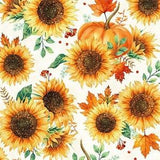 Sunflowers, Autumn is in the Air Hoffman, 1/2 yard