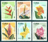 1974 Garden flowers,Heliconia,canna lily,Gladioli,Anthurium,1CUBA,1980,MNH