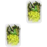 2 Sets DIY Accessory Scrapbook Dried Flowers Candle Making Scented Nail Jewelry