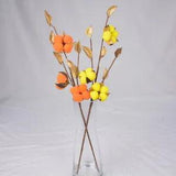 1PC Natural Dried Cotton Flower Single Branch for Wedding Party Home Decoration