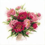Cross-stitch kit Riolis 1259 Peonies