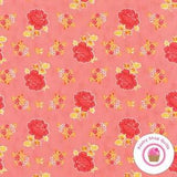 FANCY Winterberry Pink Floral 11491 18 LILY ASHBURY Moda QUILT FABRIC