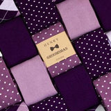 Groomsmen socks , Plum socks, Dark Purple socks, Egg plant color socks, Shades of purple, Men socks, Custom socks labels, Aubergine socks