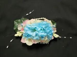 12 Carnation Flower Headpiece