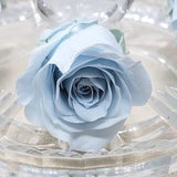Mimi Rose Preserved Rose in Baby Blue color, Preserved Roses Wholesale, Floral Arrangements, Wedding Roses, Rose Gift, Home Decor