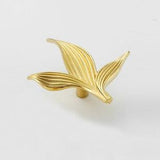 Flower Knob Solid Brass Knob Cabinet Pulls Drawer Knob Dresser Pull Knobs Handles Kitchen Knobs Pulls Cabinet Pull Hardware BHK230