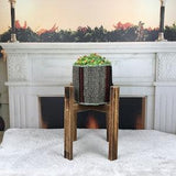 flower pot cover, basket planter, handmade planter, black pot, hanging basket, orchid pots, planter box, woven basket, plant holder, PH 2793