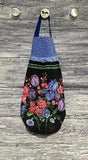 Plastic Grocery Bag Rag Sock Holder Flowers Bouquet Iris Tulip Lily Floral