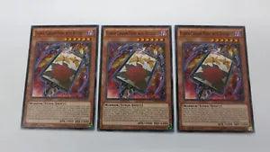 3x FLOWER CARDIAN PEONY WITH BUTTERFLY 1ST INOV-EN014 COMMON YUGIOH NM  UNPLAYED