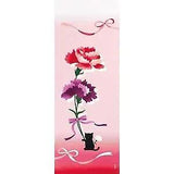 Tenugui Hamamonyo 2023Pattern Painted Gratitude Carnation Spring Cherry Blossom