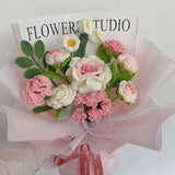 Crochet Rose, Crochet Daisy, Crochet Lily of the Valley, Crochet Lily, Crochet Bouquet, Handmade Flowers, Crochet Bouquet, Crochet Gift