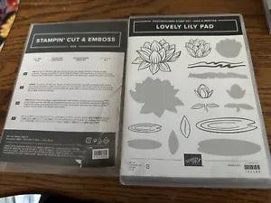 Stampin Up Lovely Lily Stamp set and Lily Pad die set