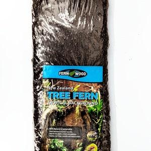 Fernwood (2) 18" x 6" x .5" New Zealand Fern Wood Tree Fern Fiber Plaque Orchid Board